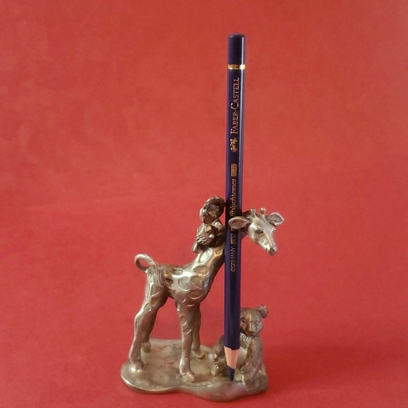 Seagull Pewter Figurine Pen, Pencil, Toothbrush Holder - Picture 10 of 10